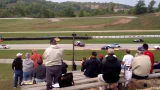 Big Spec Miata crash at the 2013 SCCA Runoffs from Turn 7 [upl. by Leach17]