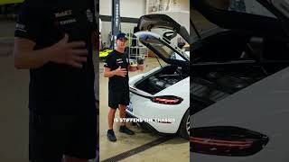 Cutting into a Brand New Porsche GT4 RS [upl. by Linell]