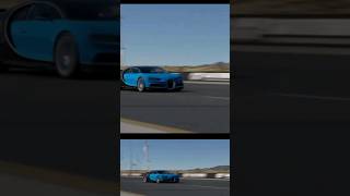 Bugatti Chiron Full Speed VS Ferrari F430  GT7 YouTube Short [upl. by Kela469]