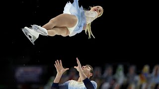 Knierim and Fraziers monster free skate takes US Nationals by storm  NBC Sports [upl. by Carina]