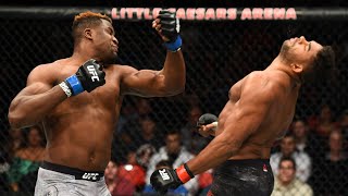 Melhores Nocautes de PesosPesados na História do UFC [upl. by Orlanta858]