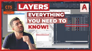 AutoCAD Layers Tutorial 2021 Everything you need to know in 20 minutes [upl. by Idihsar]