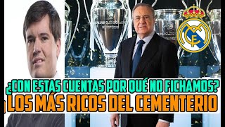 EL MADRID ES MÁS RICO QUE NUNCA Y EL CLUB QUE MÁS FACTURA Y LA VEZ VA SIN CENTRALES POR LA VIDA [upl. by Leunamnauj]