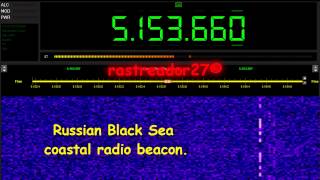 Beacon D  5153 Khz MX beacon Odessa Sevastopol rus [upl. by Wickman]