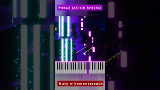 Cliver  Pokaż jak się kręcisz 🎹 Piano Tutorial 🔥 Nuty shorts [upl. by Misty324]