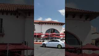 Awesome Cadillac CTS V leaving cars and coffee at the outlets [upl. by Nonnair]