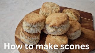 How to make delicious scones [upl. by Sesiom]