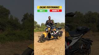 TVS Apache RTR 310 Engine Performance  Pros amp Cons Explained  Bikewale shorts [upl. by Massarelli]