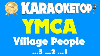 YMCA  Village People Karaoke and Lyric Version Audio High Quality [upl. by Fredra]