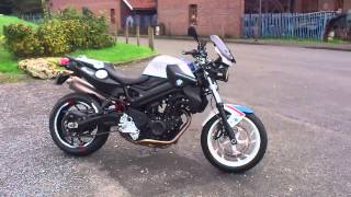 BMW F800R Chris Pfeiffer statique [upl. by Eesyak229]