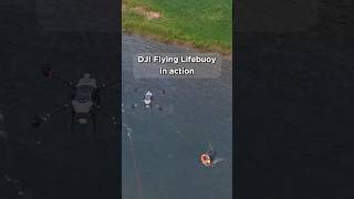 What Happens When a Drone Meets a Drowning Situation Lifebuoy Delivery in Action djienterprise [upl. by Neelra730]