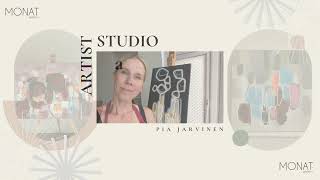 ARTIST STUDIO PIA JARVINEN [upl. by Nattirb]