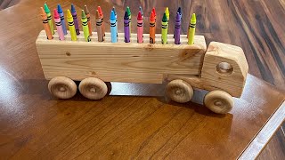 CRAYON TRACTOR TRAILER [upl. by Tomlin]