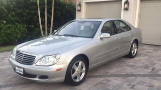 2004 Mercedes Benz S500 Sedan Review and Test Drive by Bill  Auto Europa Naples [upl. by Iman]