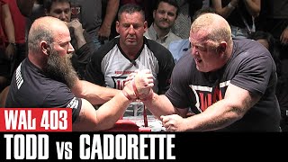 WAL 403 Jerry Cadorette vs Michael Todd [upl. by Nonac]