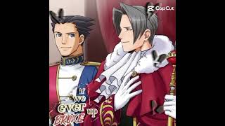 📝🌹Edit NaruMitsu🔥📎 Phoenix Wright x Miles Edgeworth [upl. by Dannon]