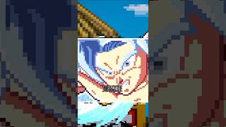 Goku Mui full power battle against Gohan goku mui gohan anime shorts [upl. by Kinchen]