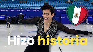 ⛸Quién es Donovan Carrillo patinador mexicano haciendo historia en Beijing 2022 BIOGRAFÍA [upl. by Raphael]