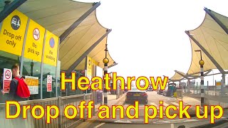 Heathrow terminal 5  pick up and drop off 4K [upl. by Sternlight2]