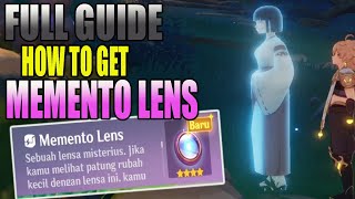 Cara Mendapatkan Memento Lens Full Guide  Genshin Impact [upl. by Vargas]