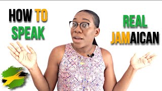 HOW TO SPEAK JAMAICAN  CHAT PATOIS [upl. by Atnahsa]