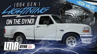 1994 Ford F150 SVT Lightning Dyno Rebuilt Engine amp Mild Cam Makes Good Power [upl. by Sebastien]