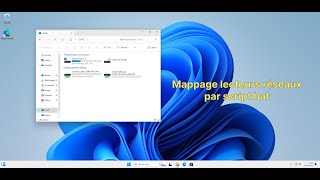 🖥️ Mappage de lecteurs réseaux par scripts bat  Windows Server 2022 1114 [upl. by Nixie708]