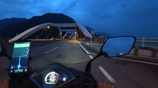 Motocycle Touring 機車上的旅遊 SYM Jet SL 「一日武嶺」 驚恐蘇花厄夜北宜 Part 3 [upl. by Yrrehs]