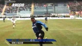 FC Internazionale  Top 10 Gol di Baggio [upl. by Sirred]