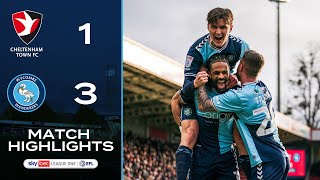 HIGHLIGHTS  Cheltenham 13 Wycombe [upl. by Eemyaj125]