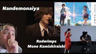 RadwimpsMone Kamishiraishi Nandemonaiya Live Reaction [upl. by Fontes]