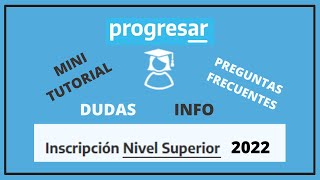 💥 Becas PROGRESAR Nivel SUPERIOR ⇨ TODO LO QUE TENÉS QUE SABER 【2022】 [upl. by Gruber]