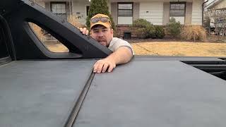 Replacing handles and fixing leaking tonneau panels on Chevy Avalanche [upl. by Burn623]