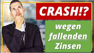 🔴 Crash durch den Zinssenkungszyklus [upl. by Adlay248]