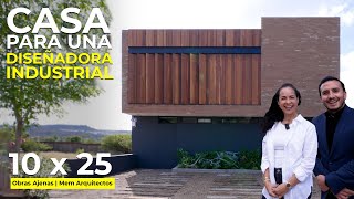 CASA para DISEÑADORA INDUSTRIAL y su FAMILIA Diseño Abierto  Obras Ajenas  MEM Arquitectos [upl. by Saree492]