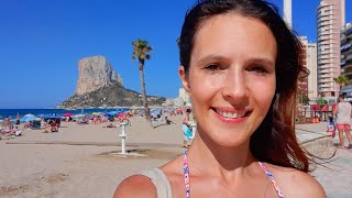 CALPE TOWN in Spain GREAT OPTION FOR HOLIDAYS 🏖 calpe beach bars tourism [upl. by Benedix]