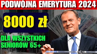 Seniorzy 65 Przygotujcie się na podwójną wypłatę emerytury – nawet do 8000 zł z ZUS [upl. by Kenney]