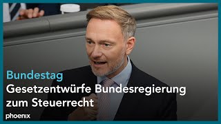 Gesetzentwürfe Bundesregierung zum Steuerrecht am 260924 [upl. by Hauser]