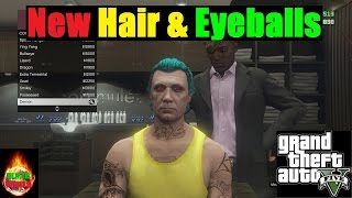 GTA V NextGen New Hair Colors New Eyeballs GTA 5 Next Gen New Features [upl. by Zaccaria]