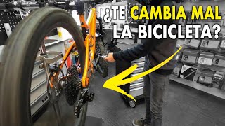 COMO AJUSTAR UN CAMBIO TRASERO DE BICICLETA SRAM y SHIMANO ⚙️  Mantenimiento Básico MTB 2 [upl. by Leisam]