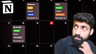 The ABSOLUTE BEST Way to Create an Advanced Trading Journal in Notion [upl. by Nuahsad]