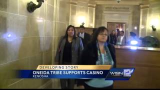 Oneida Tribe agrees to support Kenosha casino project [upl. by Tirrag]