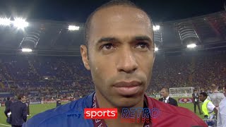 Thierry Henry after winning the Champions League with Barcelona [upl. by Alinna]