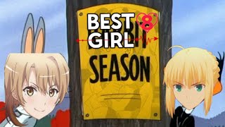 BUNNY LIVES GET RUINED  rAnime Best Girl Contest 2021 Round 4 Results  Discussion [upl. by Ehcadroj43]