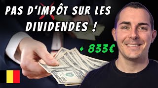 TUTO sur lexonération des Dividendes en Belgique 🇧🇪 [upl. by Zora]