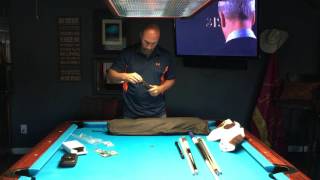 Unboxing the New Pool Cues Pt 1 [upl. by Leahcimnaj]