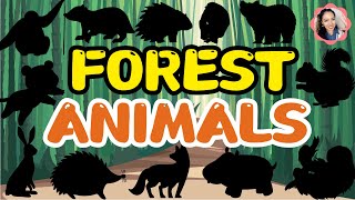 Forest Animal Names for Kindergarten  Learn with Teacher Sami [upl. by Alansen848]