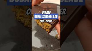 Virale Dubai Schokolade ohne Zucker 🍫 [upl. by Dorahs]