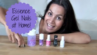 Essence gel nails at home [upl. by Etnovahs67]