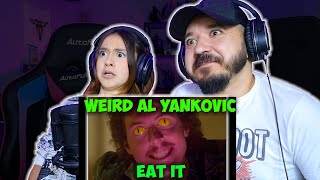 13 YearOld Reaction to Weird Al Yankovic  Eat It Official 4K Video  Daughter Reacts [upl. by Abita806]